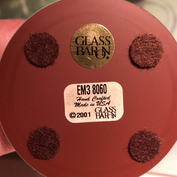 Glass Baron Hand Crafted in the USA EM3 8060 Series hand spun glass. 2001 year. - Picture 5 of 10